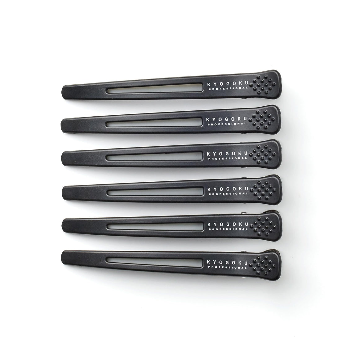 KYOGOKU No Trace Clips 6-Piece Set Professional Stylist Favorite Blocking No Marks Hair Safe Duckbill Hairpin Hair Clip Hair Fastener Clip Hair Pin Large (No Trace Clip)
