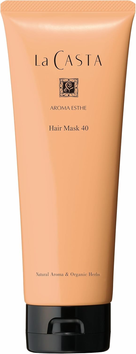 La CASTA ラ・カスタ トリートメント アロマエステ ヘアマスク40 オーガニック 230g ふんわりエアリーな髪に 日本製 天然アロマ