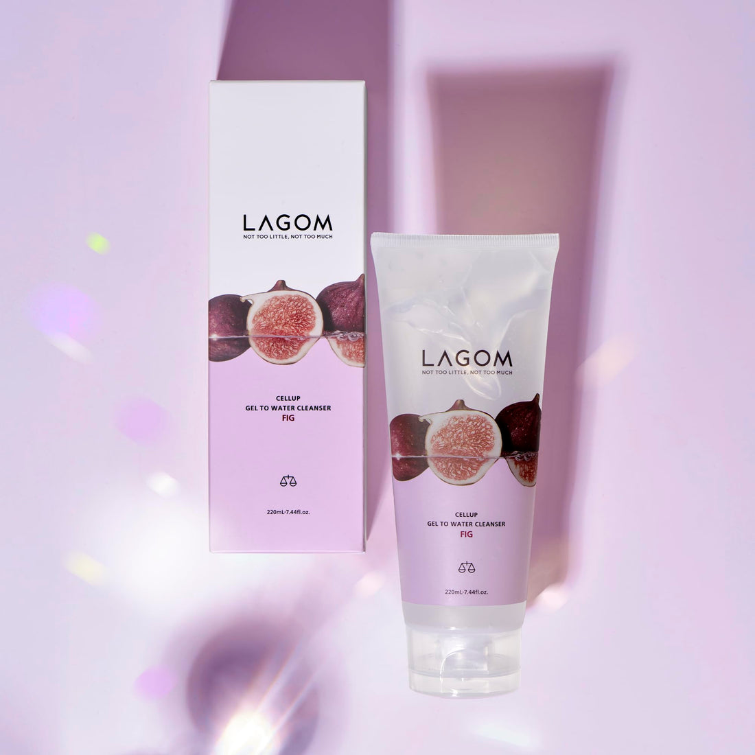 LAGOM Gel to Water Cleanser Fig Scent 220ml Japanese Cleansing Oil