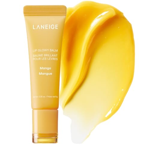 LANEIGE Lip Glow Balm Mangue 10g Hydratant pour des Lèvres Brillantes