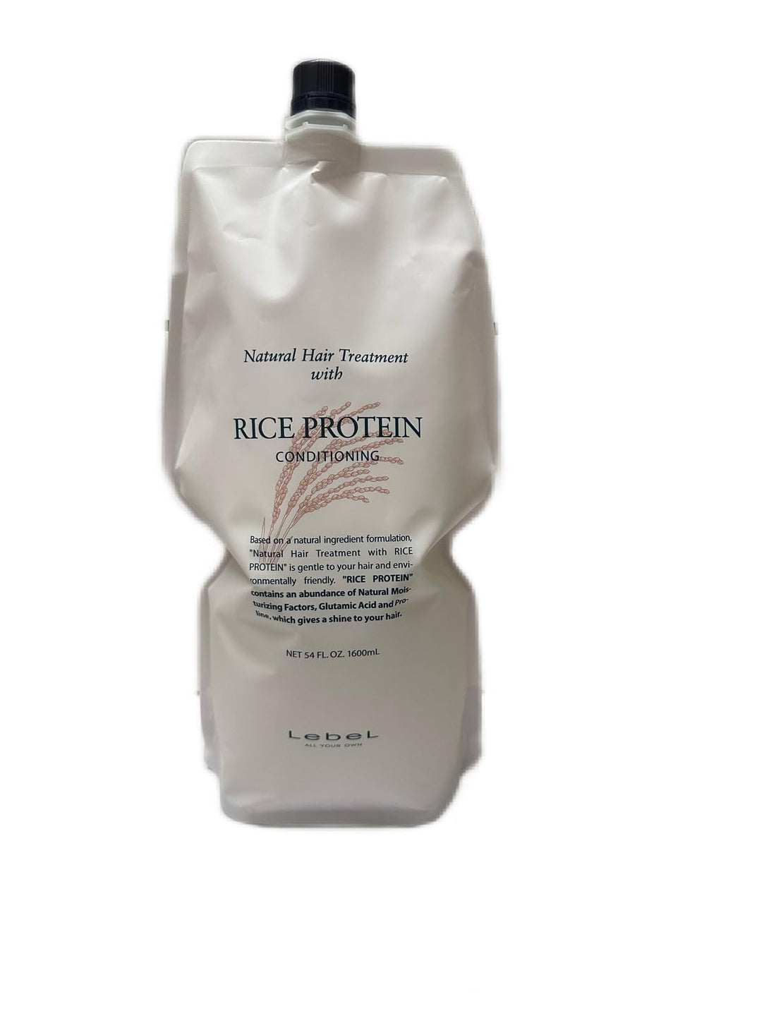 Lebel Natural Hair Treatment with Rice Protein 1600ml Refill