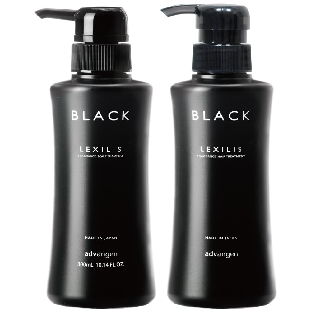 LEXILIS Fragrance Scalp Shampoo and Hair Treatment Set 300ml