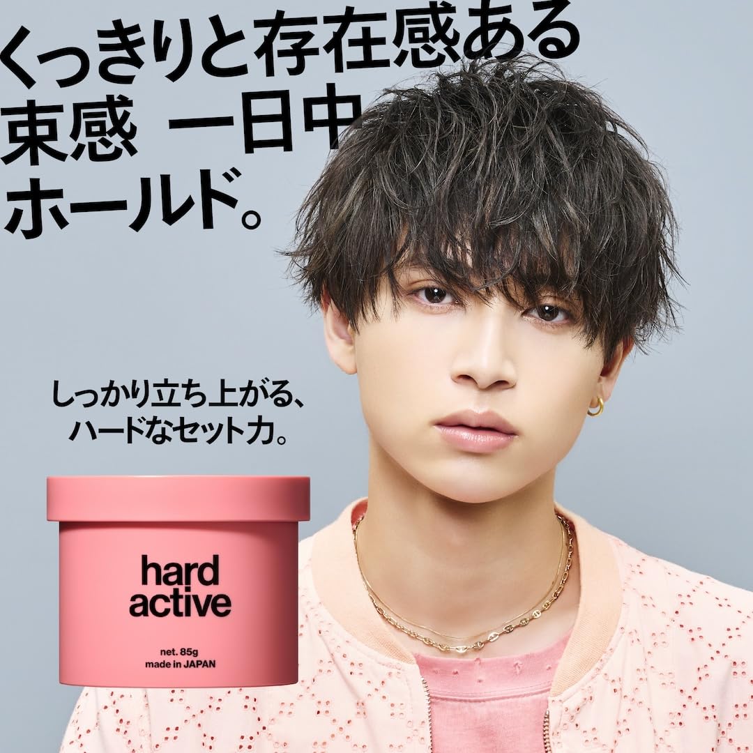 LIPPS Hard Active Wax 85g Apple Green Scented Hair Styling Product