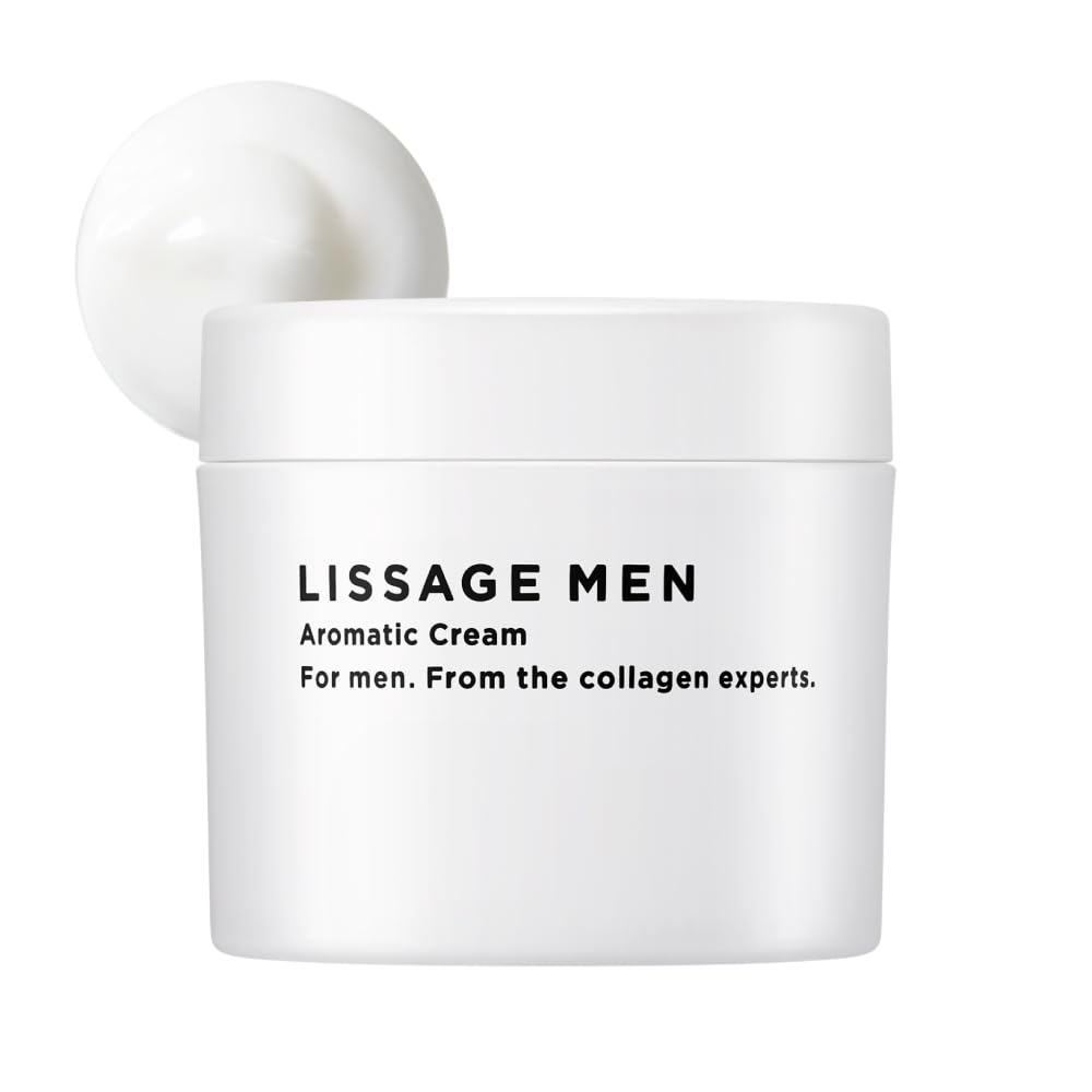 LISSAGE MEN Aromatic Cream 200g Lightweight Body Cream for Men
