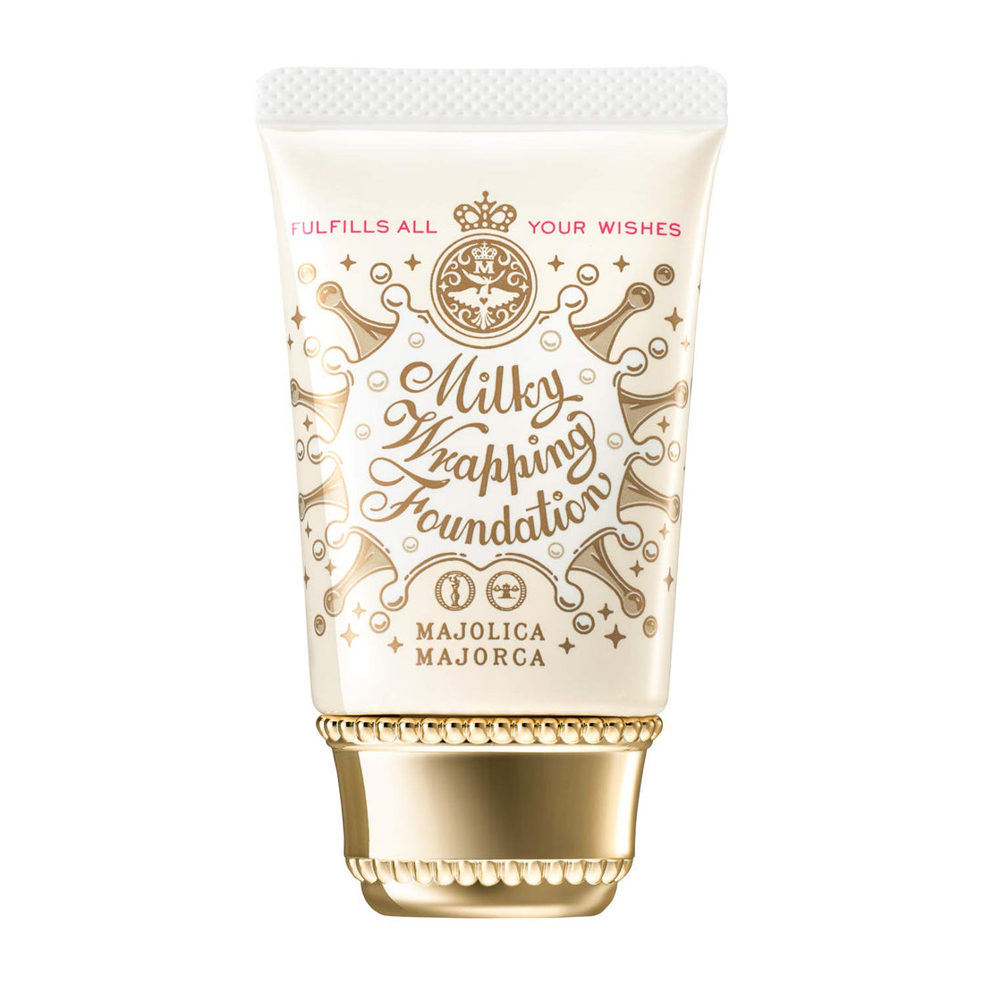 MAJOLICA MAJORCA Milky Wrapping Foundation 30g Fragrance-Free Light Beige