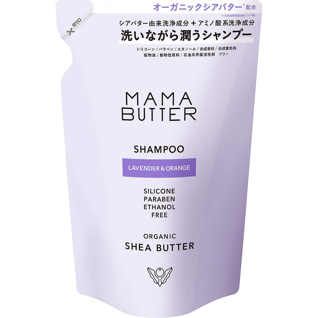 MAMABATA Moisture Rich Shampoo 400ml for Japanese Hair Care
