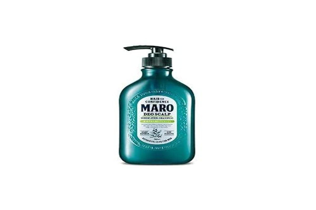 MARO Deodorant Scalp Shampoo for Men Medicinal Non-Silicone Ultra-Dense Foam 480ml Main Body