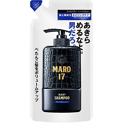 MARO17 Black Plus Shampoo Gentle Mint Fragrance 300ml
