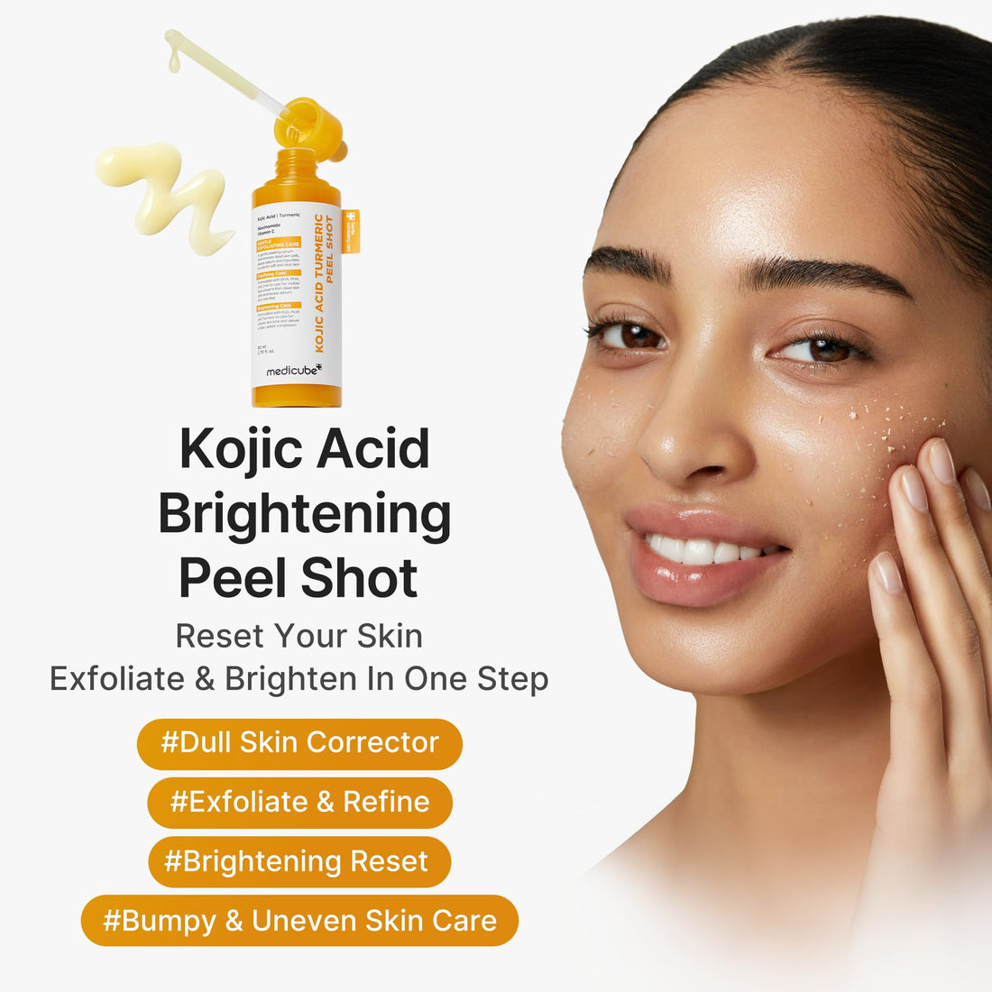 medicube Kojic Acid Peeling Shot Large Capacity Exfoliator