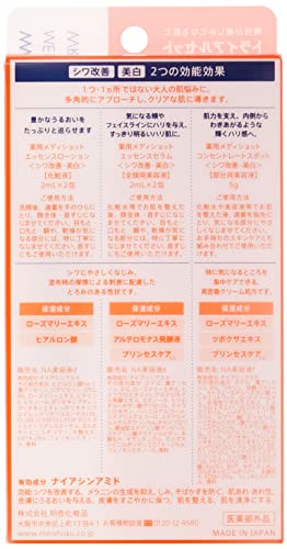 Meishokukeshouhin Concentrate Spot Trial Set for Bright Skin