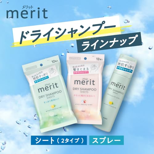Merit Dry Shampoo Sheets Refreshing Type 20 Sheets