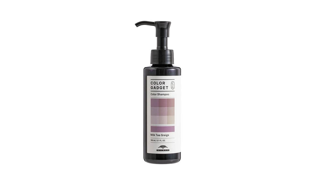 MILBON Color Gadget Color Shampoo Milk Tea Gray 150ml