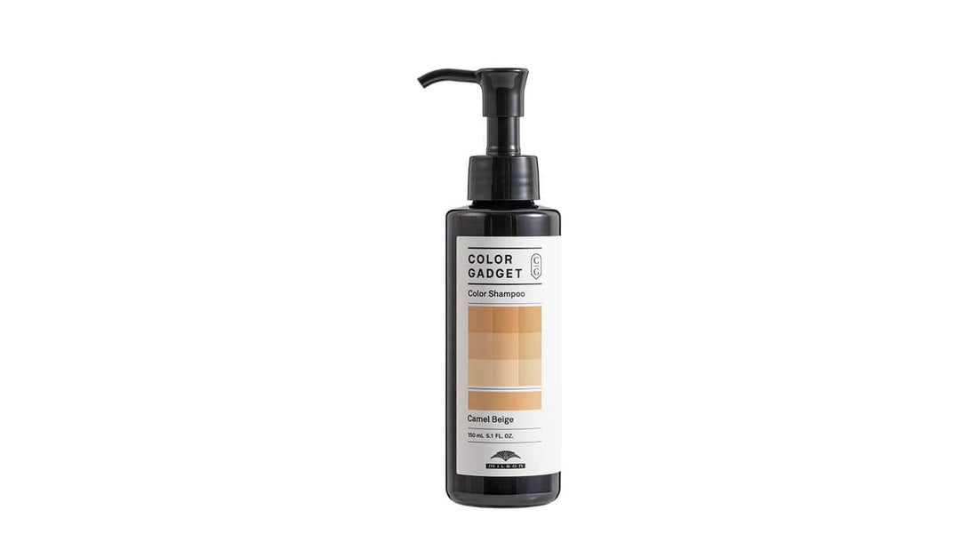 MILBON Color Gadget Shampoo Camel Beige 150ml for Japanese Hair Care