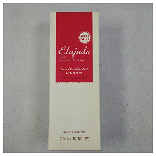 MILBON Elujuda Sun Treatment Emulsion 120g for Japanese Hair Care