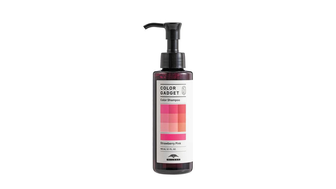 MILBON Color Gadget Strawberry Pink Shampoo 150ml for Japanese Hair Care