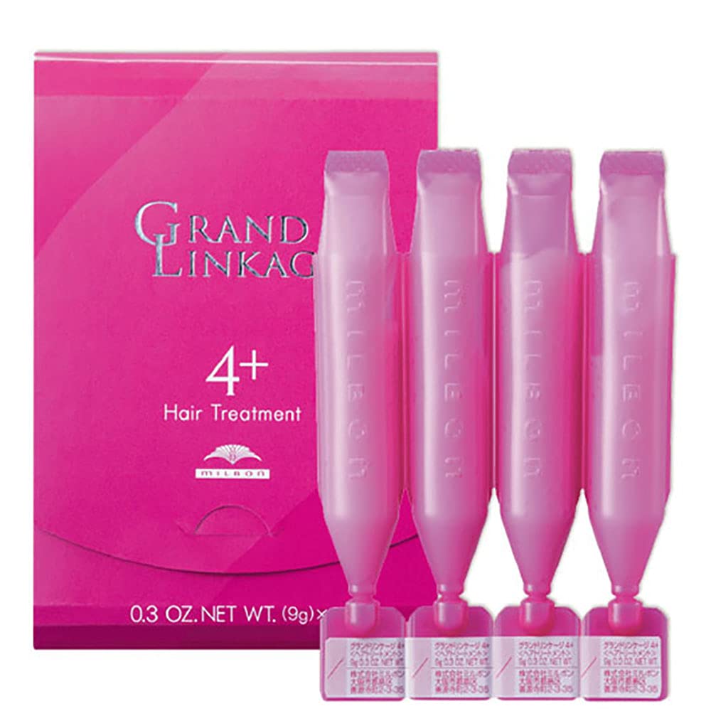 MILBON Grand Linkage Salon Treatment 9g x 4 for Japanese Hair Care