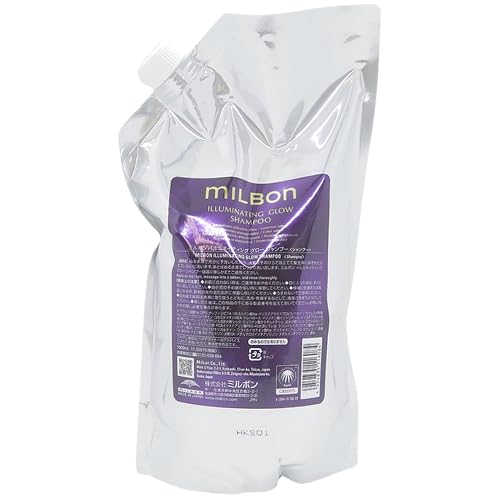 MILBON Illuminating Glow Shampoo Refill 1000ml for Japanese Hair Care