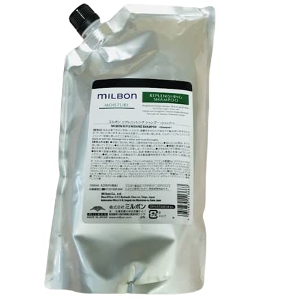 MILBON Replenishing Shampoo Refill 1000ml for Japanese Hair Care
