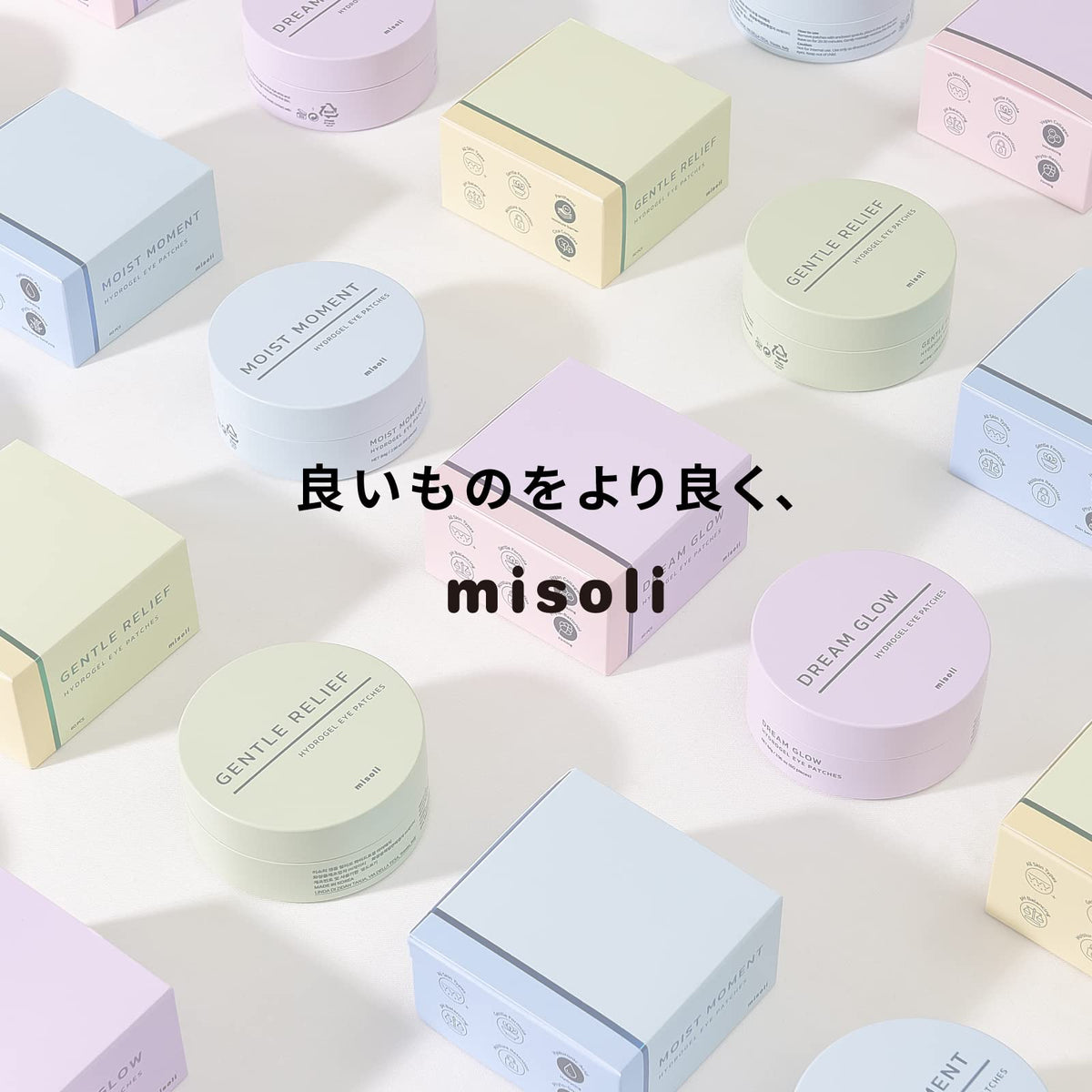 misoli Dual Hydrogel Eye Patch 60 Sheets for Moisturizing Care