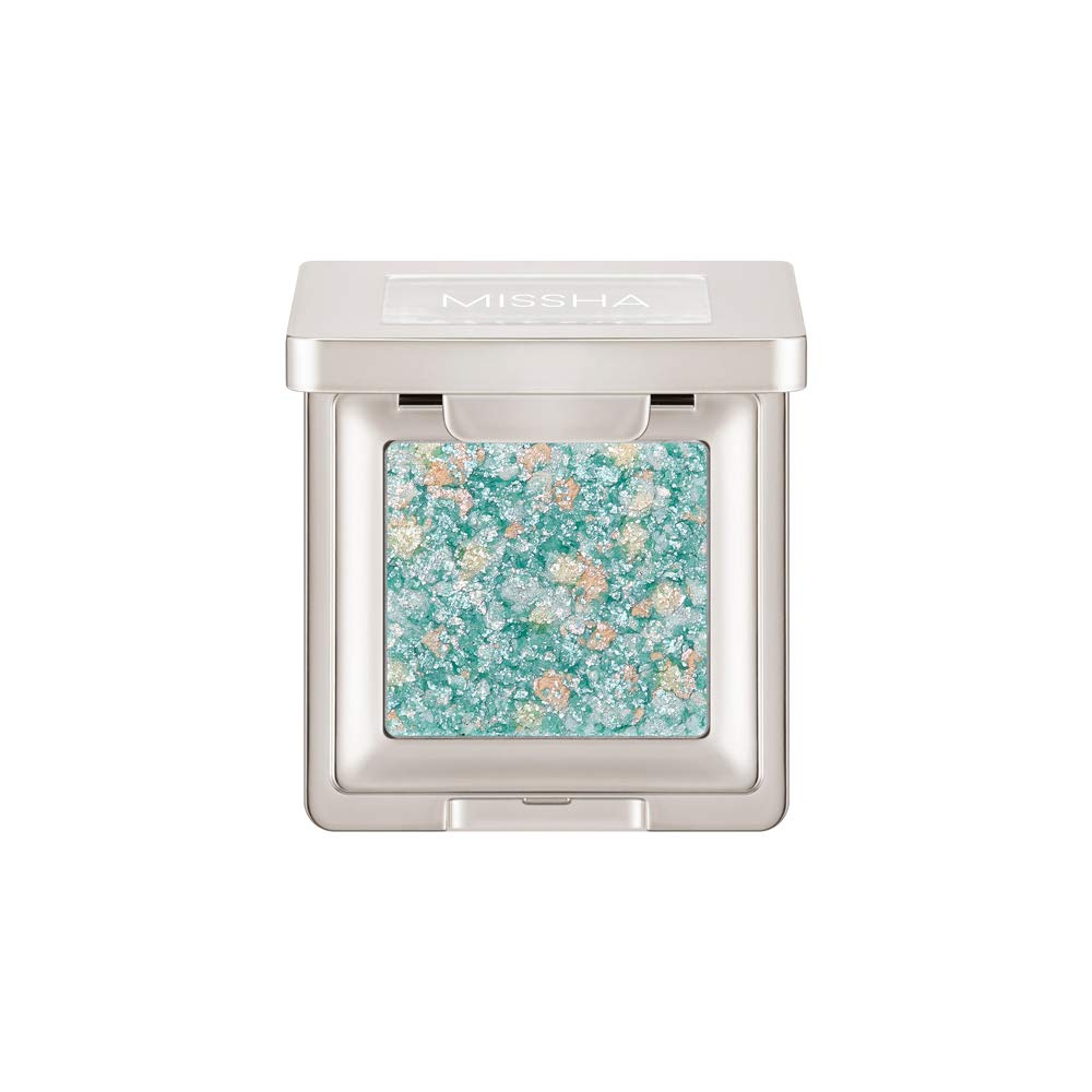 MISSHA Glitter Prism Shadow GGR01 Mint Prism - Vibrant Eye Shadow