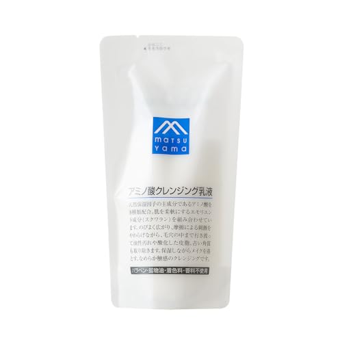 M-mark Amino Acid Cleansing Milk Refill 200ml for Gentle Cleansing