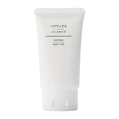 MUJI Hair Wax Hard Type 60g for Strong Hold and Natural Finish