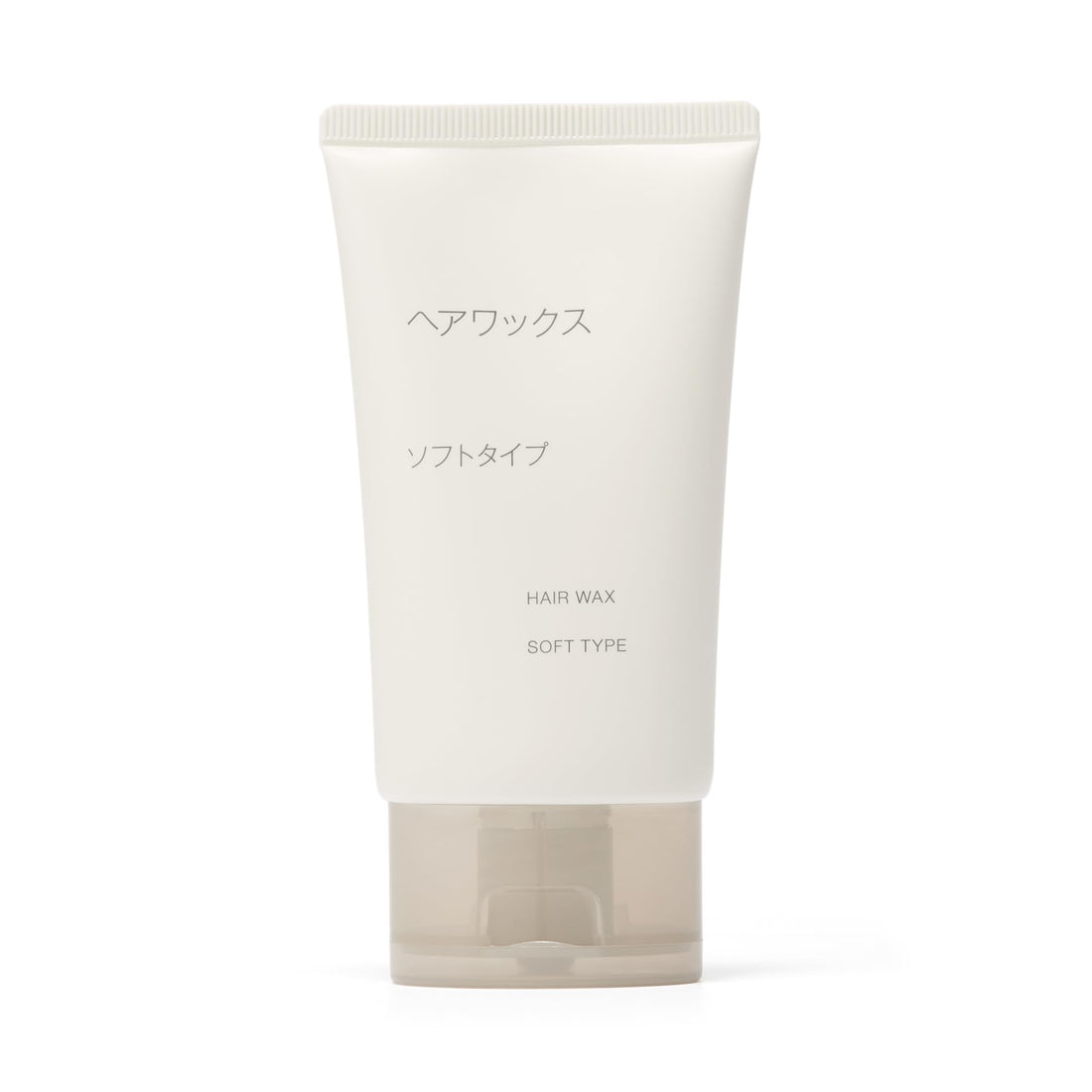 MUJI Hair Wax Soft Type 60g for Flexible Hold and Natural Finish