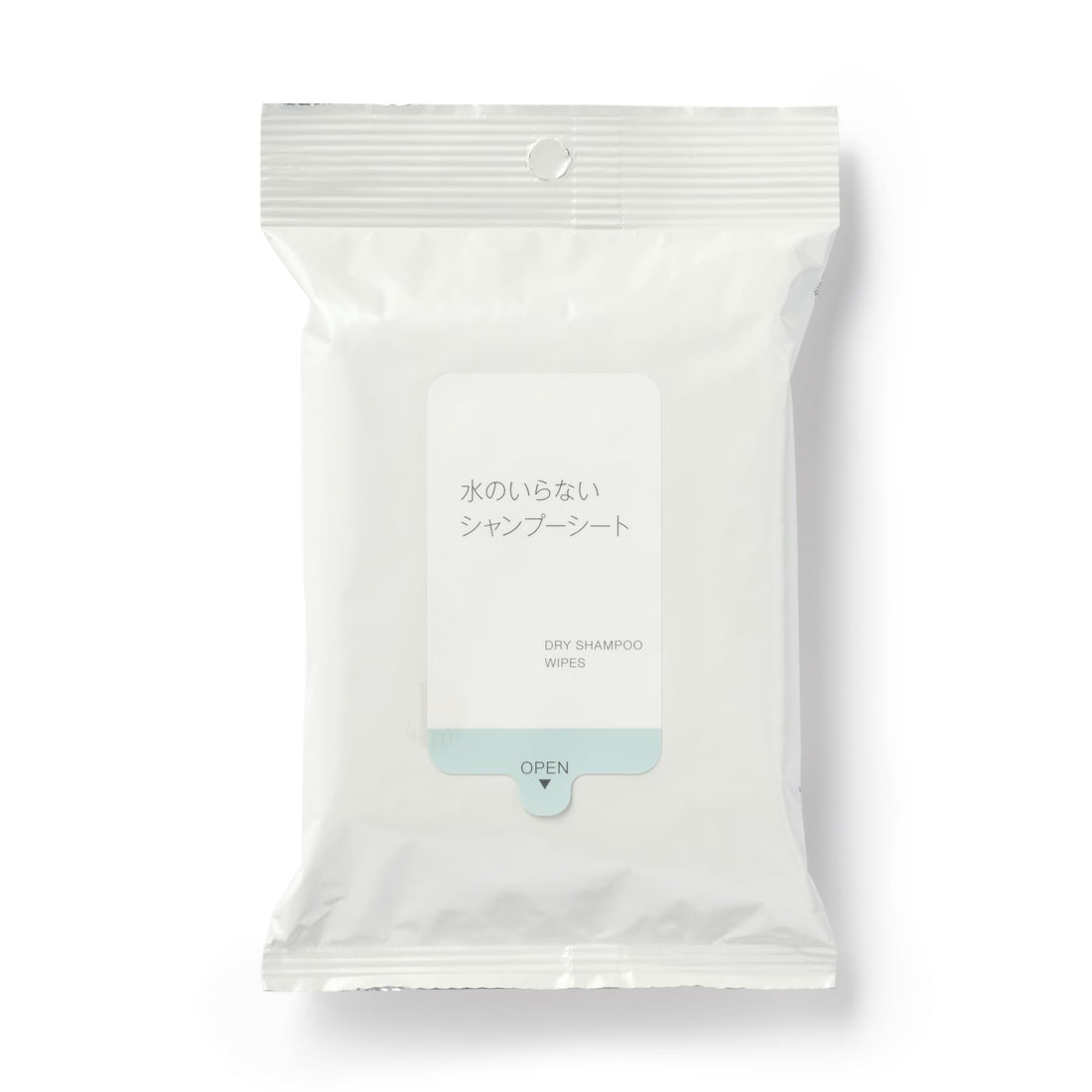 MUJI 無印良品 水のいらないシャンプーシート ・12枚/約250×200mm 84473388