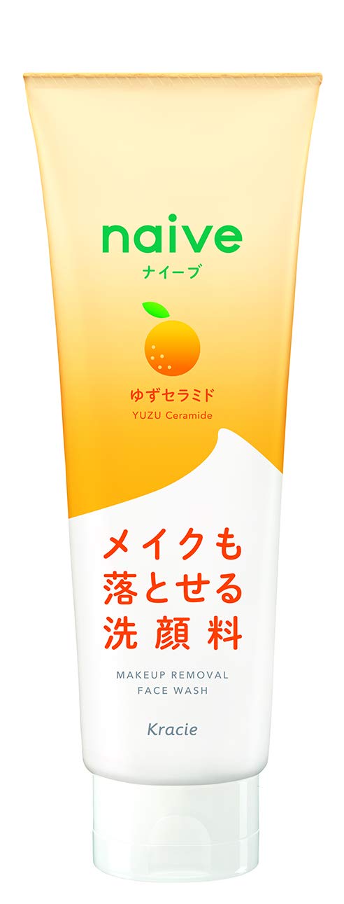 Naive Makeup Remover Cleansing Foam (Yuzu Ceramide) Cleansing 200 grams (x 1)