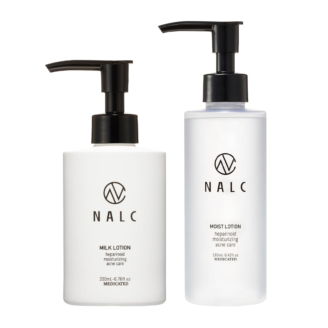 NALC Lotion Set for Hydration and Moisture Support 200mL 190mL