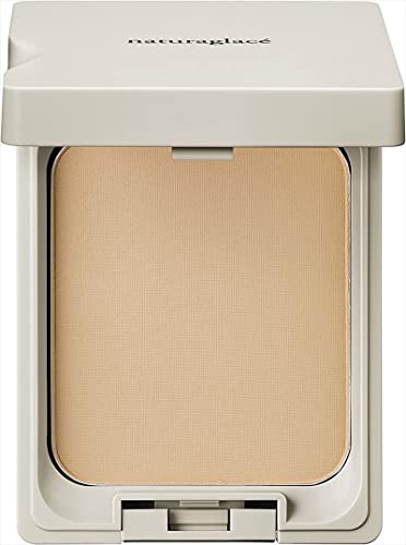 naturaglace ナチュラグラッセ クリアパウダー ファンデーション NO1 (明るめの肌色) 11g SPF40 PA++++ パフ付き