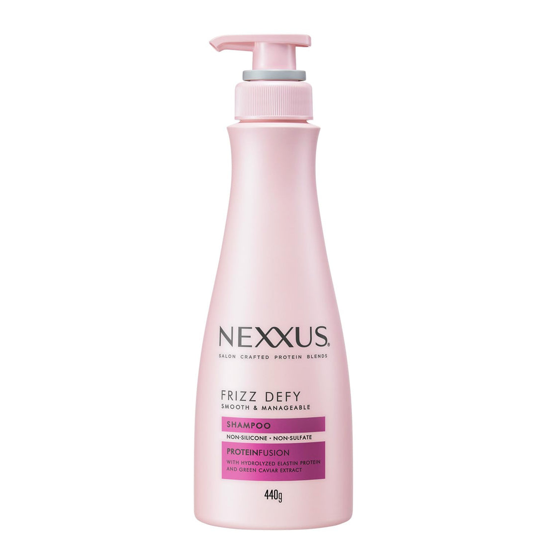Nexxus Smooth and Manageable Shampoo Pump 440g for Frizz Control