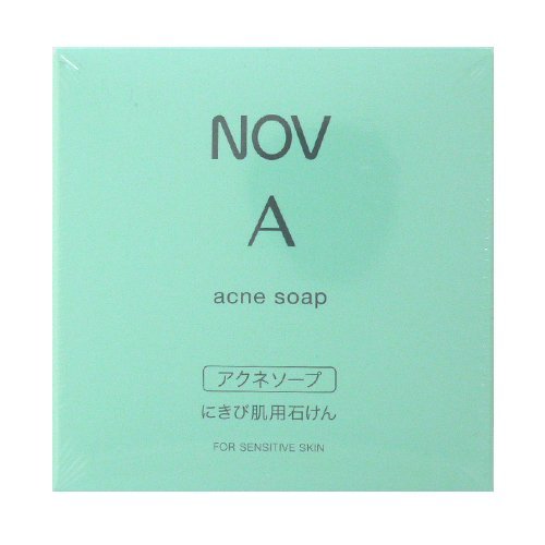 NOV A Soap Gentle Cleansing Bar for Japanese Skincare 1 Piece