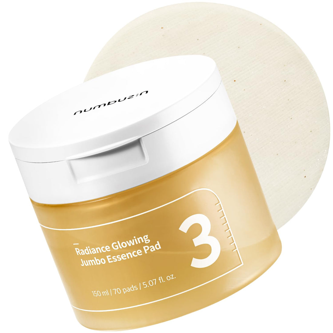 numbuzin 3 Fermented Toner Pads for Radiant Skin 70 Pads
