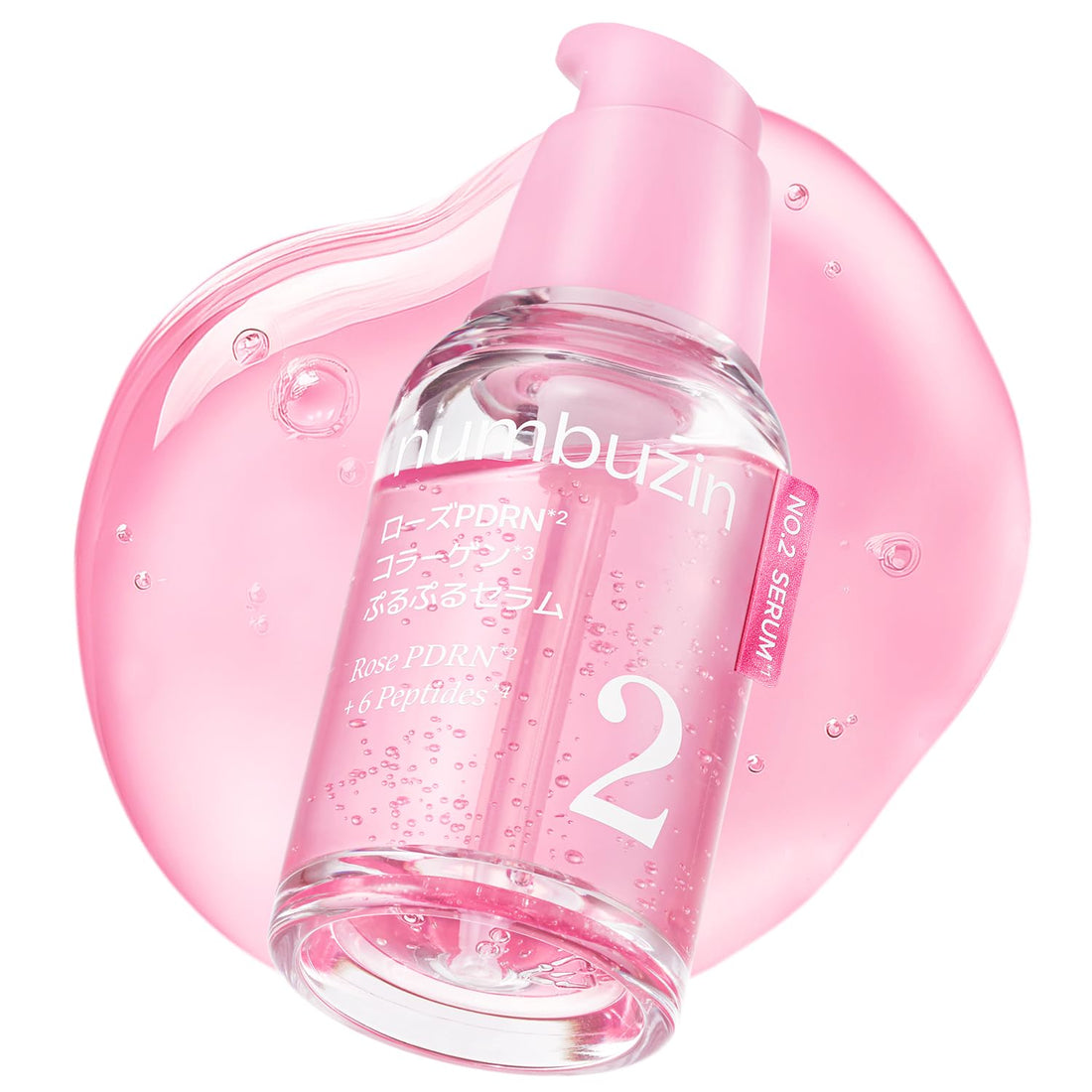 numbuzin Rose PDRN Collagen Serum 30ml for Japanese Skincare