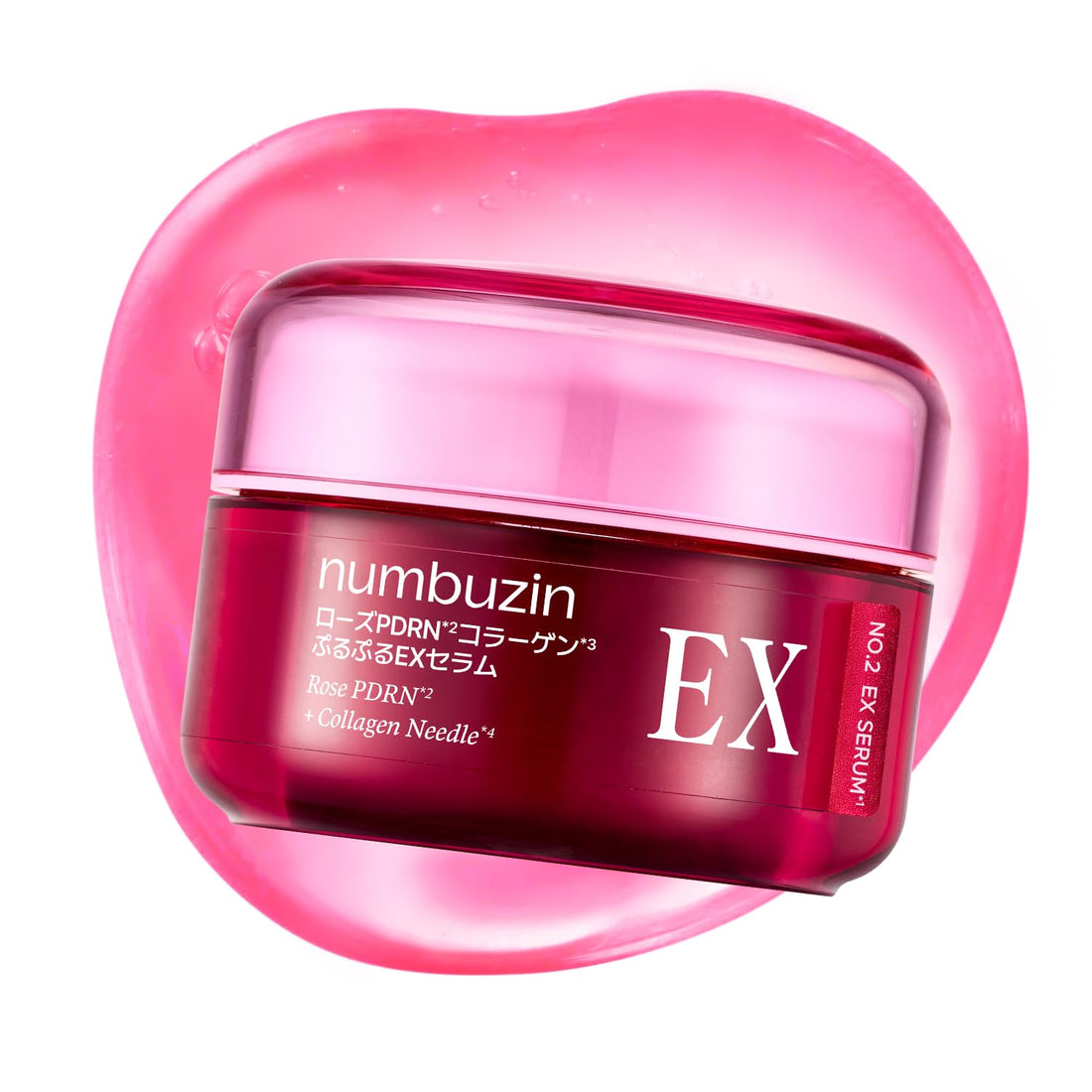 numbuzin Rose PDRN Collagen Serum 30ml for Japanese Skincare