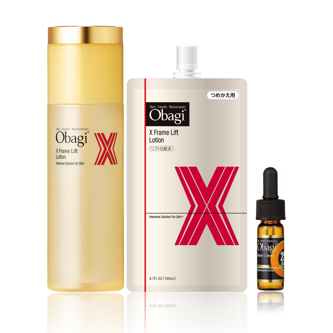 Obagi Obagi X Frame Lift Lotion Main Body Refill Set + Bonus (C25 Mini Size 3ml)
