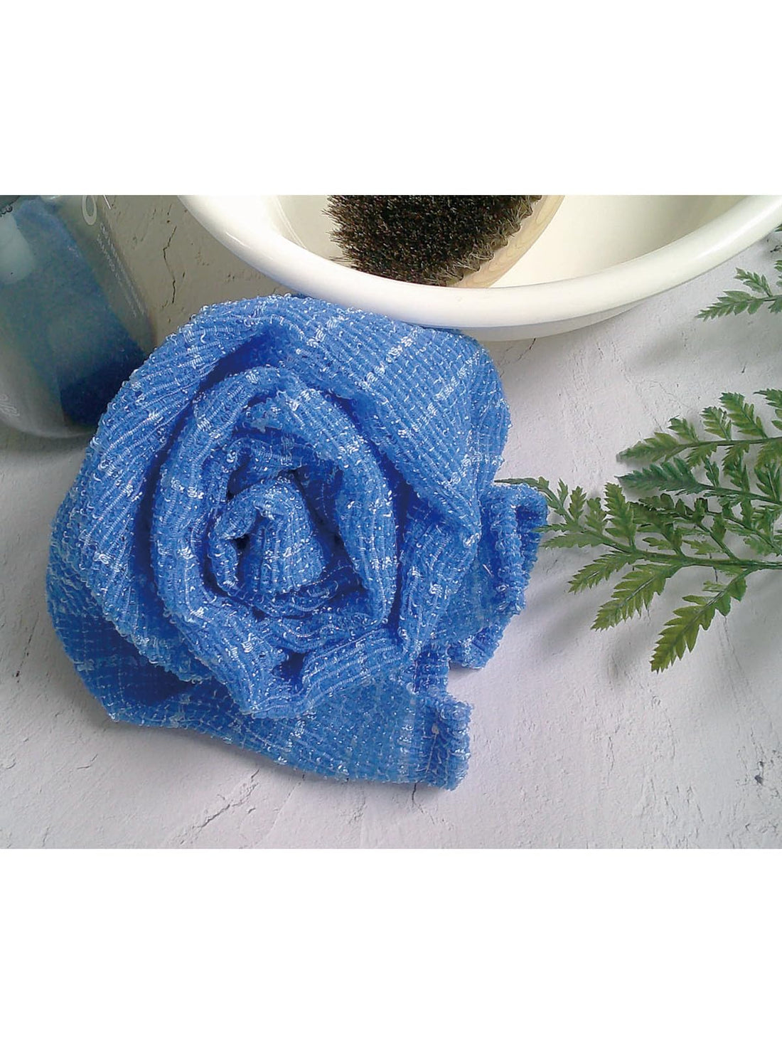 Ohe Body Towel Blue 28cm x 100cm Antibacterial Japanese Quality