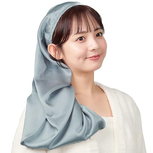 Panus Bonnet de Nuit en Soie 100% pour Cheveux Longs