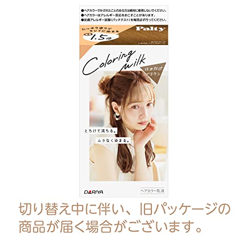 PALTY Coloring Milk Hair Color, Hakanage Brown, 1 Count (x 1)