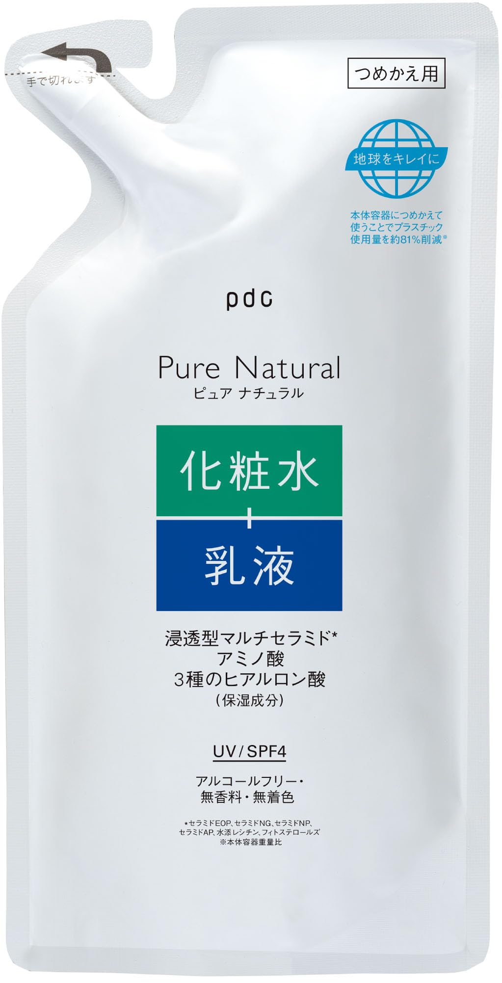 pdc Pure NATURAL Essence Lotion UV Refill 200mL