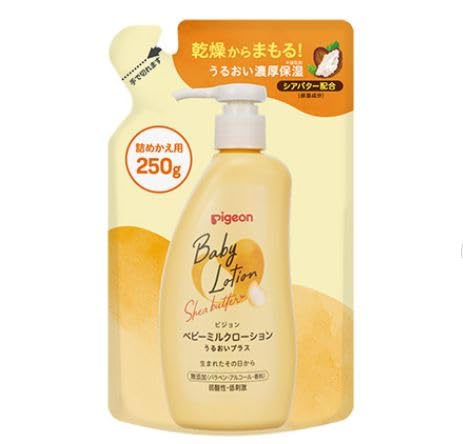 Pigeon Baby Milk Lotion Moisture Plus Refill 250g