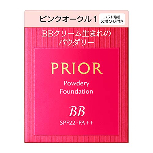 PRIOR BB Powdery Foundation Pink Ocher 1 Refill 10g