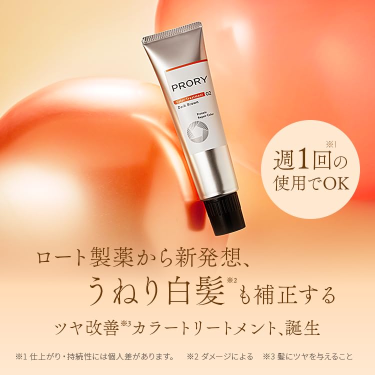 PRORY Repair Color Treatment 150g for Natural Black Hair