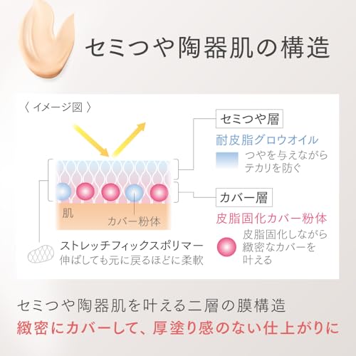 Primavista Stay Glow Liquid Foundation 05 Natural Finish