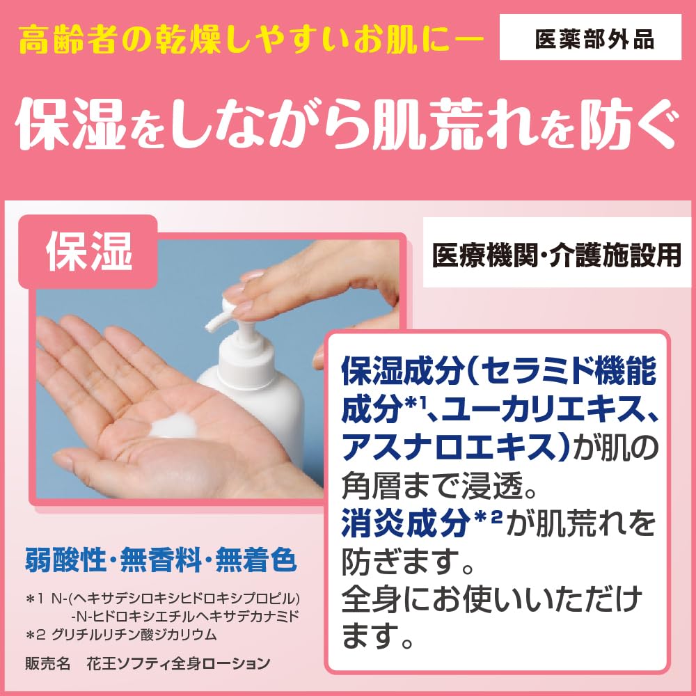 Kaoupuroshiriizu Soft Milk Lotion 250mL for Hydration