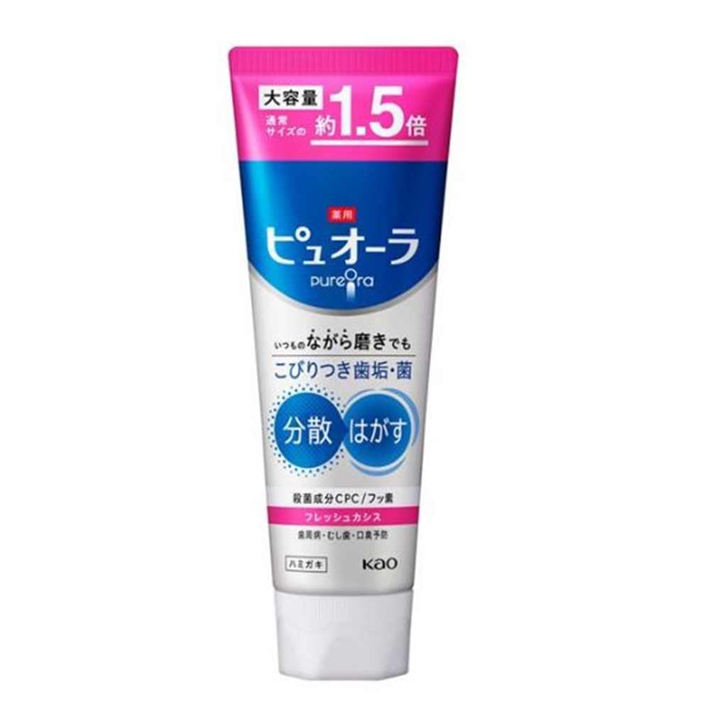 Pyuora Fresh Cassis Toothpaste 170g for Daily Oral Care