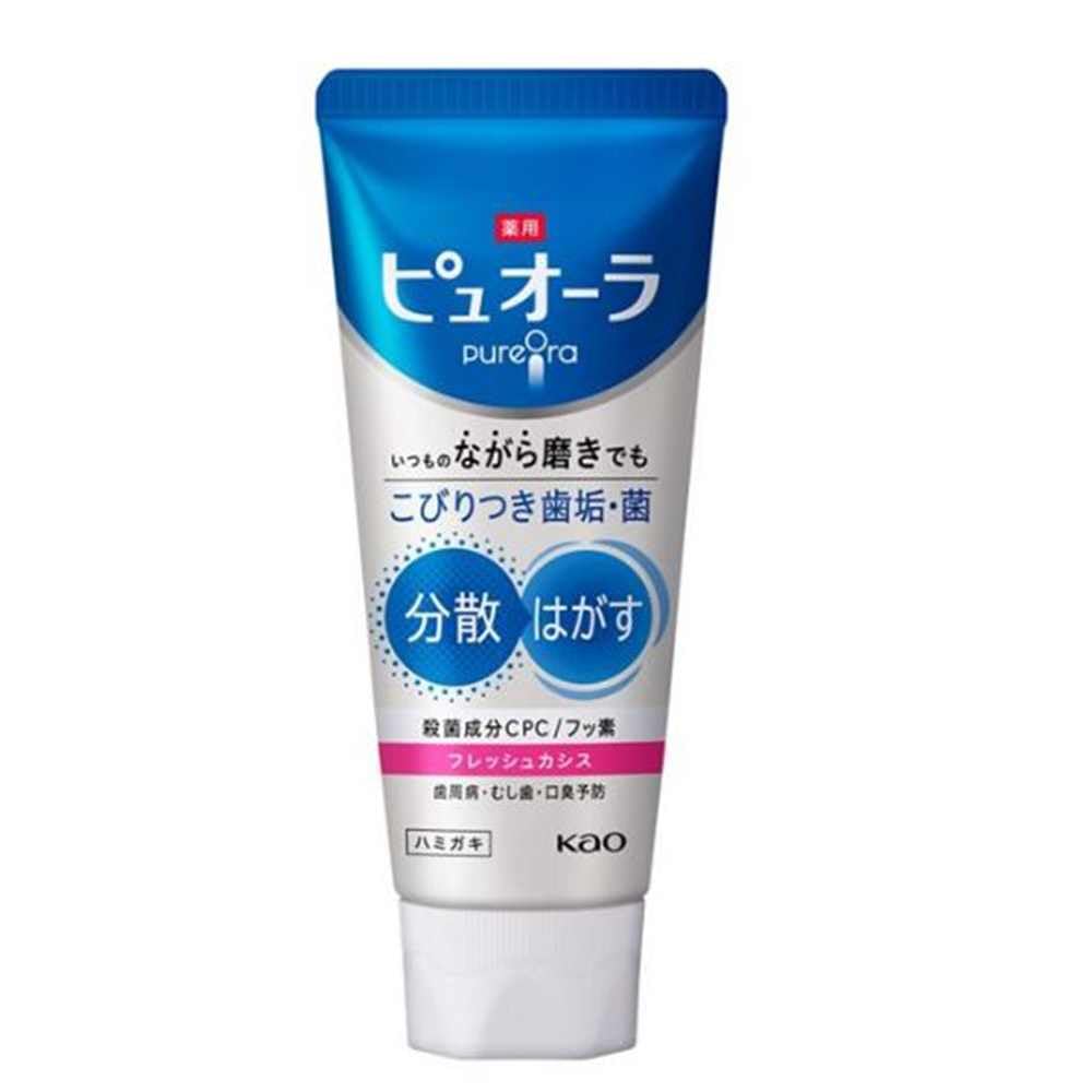 Piyoura Fresh Cassis Toothpaste 115g for a Bright Smile