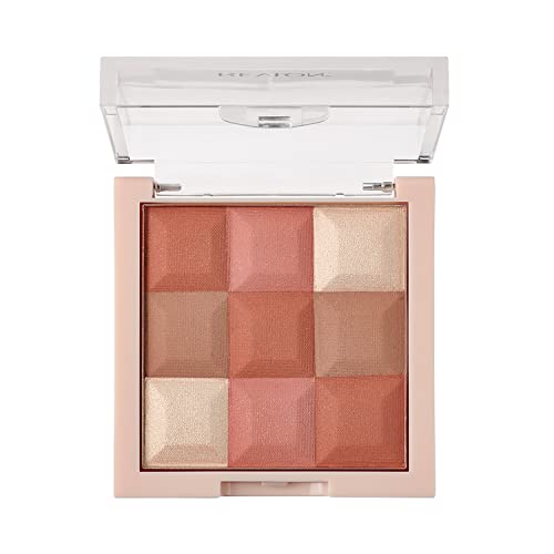 Reburon Blush & Illuminator Palette 003 Caramel Nude 8.5g