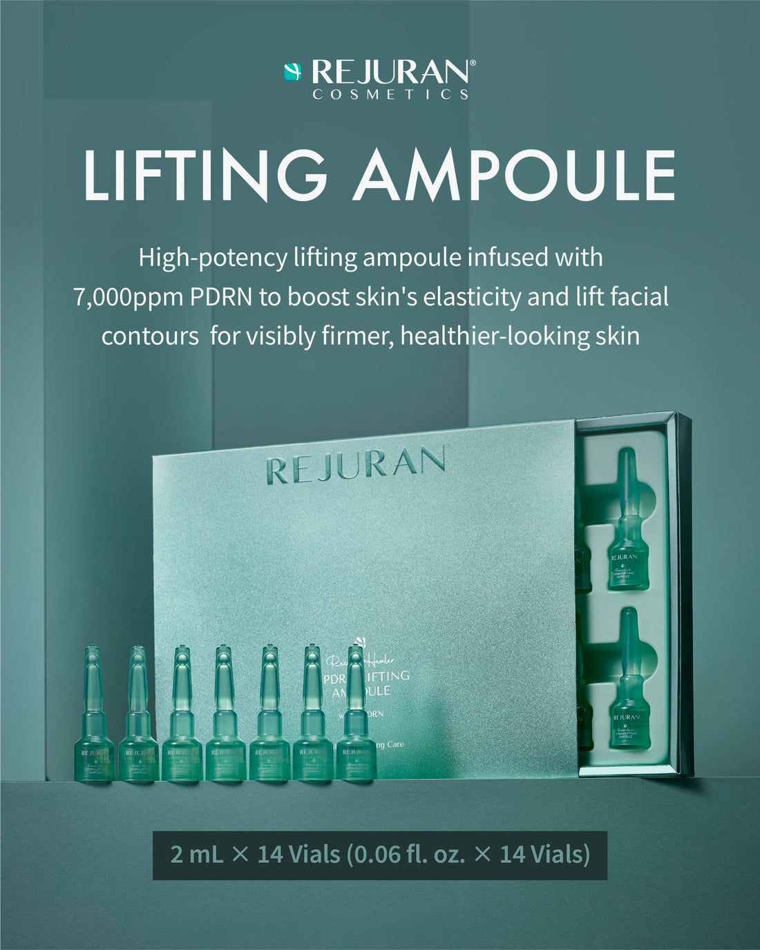REJURAN Recovery Healer Lifting Ampoule 2ml x 14 for Japanese Skincare